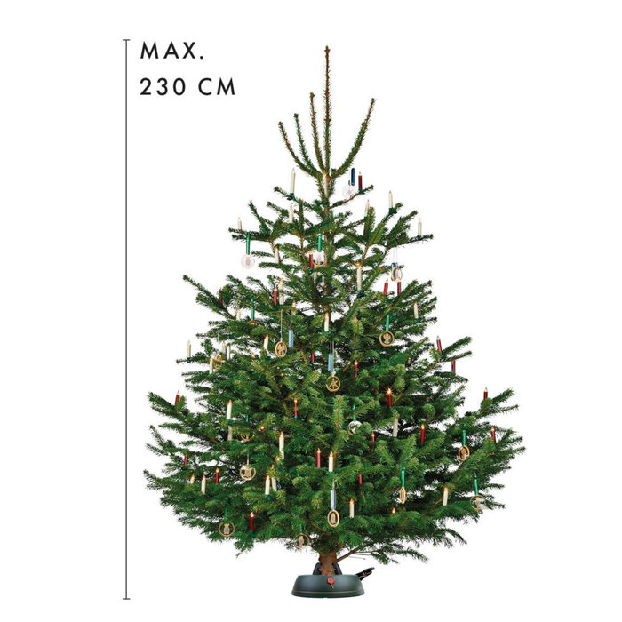 Krinner Comfort Grip+ S Support de sapin de Noël 2,3 m / 11 cm / 3 L