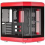 Mars Gaming Boîtier PC MC-3T ATX Semitorre avec Fenêtre en Verre Trempé USB-C