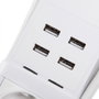 Prise Multiple WiFi 3 Prises Schuko et 4 Ports USB Compatible Amazon Alexa et Google Home