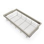 Emuca Kit de panier et cadre coulissant Module 900mm, Gris pierre