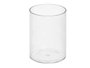 GIFTDECOR Vase Cylindrique Transparent 15x15x20cm en Acrylique