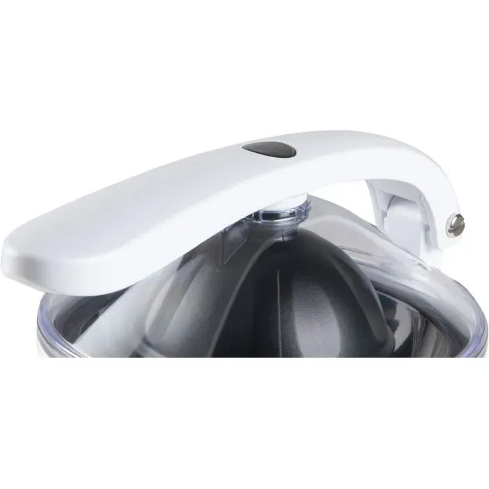 Domo Presse-agrumes avec levier DO9269J - 160 W - Capacité 460 ml - Blanc - Silencieux avec tamis réglable et bec verseur Domo Presse-agrumes avec levier DO9269J - 160 W - Capacité 460 ml - Blanc - Silencieux avec tamis réglable et bec verseur