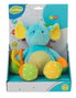BigBuy Fun Peluche Éléphant Turquoise Activity 26 cm