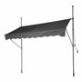 Store ajustable gris 2,50 x 1,20 m