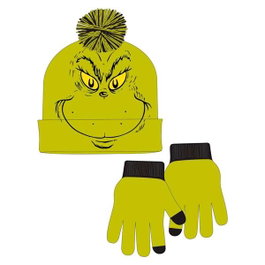 The Grinch Ensemble 2 pièces Cerdà 22.0 x 2.0 x 21.0 cm - Figurine à poser vert pour enfant 3 ans et plus