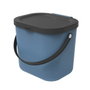 Rotho Bol de stockage Albula Bleu 6 L Rectangulaire