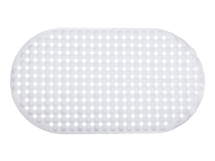 Berilo Tapis antidérapant pour douche blanc 66x37 cm PVC (Set de 12) Berilo Tapis antidérapant pour douche blanc 66x37 cm PVC (Set de 12)