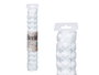 Berilo Tapis antidérapant pour douche blanc 66x37 cm PVC (Set de 12)