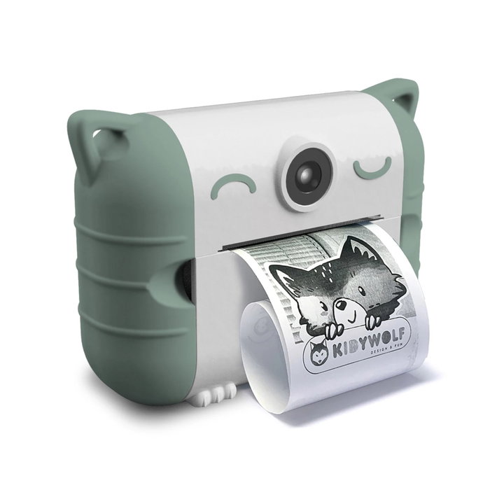 Kidywolf KIDYPRINT Caméra instantanée Verte Kidywolf KIDYPRINT Caméra instantanée Verte