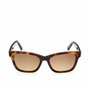 Swarovski SK0374 52F Lunettes de soleil œil de chat Havane foncé