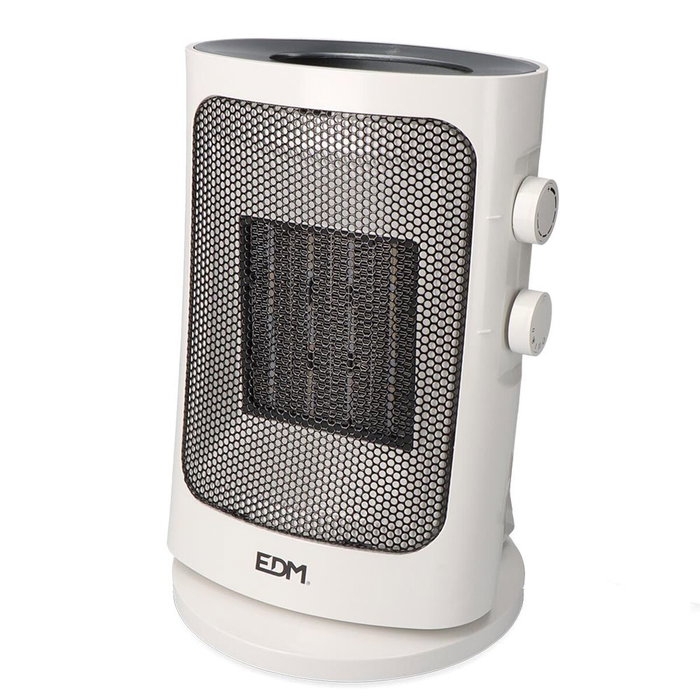 Edm Chauffage Vertical Oscillant 1000 - 1500 W Gris Edm Chauffage Vertical Oscillant 1000 - 1500 W Gris