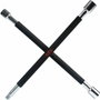 AEG Clé en croix démonte-roue avec 3 douilles 17/19/21mm et carré 1/2