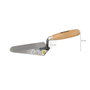 WOLFPACK LINEA PROFESIONAL Truelle Maurer manche bois 348 180 mm