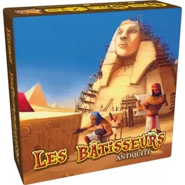 Asmodee Les Bâtisseurs : Antiquité - Jeu de société de stratégie et gestion - Devenez le premier bâtisseur - À partir de 10 ans - Version française