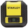 Stanley STHT77499-1 Niveau laser à croix autonome avec nivellement automatique, plage +/-4°, portée 16m, précision +/-6mm, double filetage 1/4", IP50, livré avec Quick link et étui