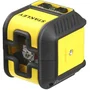 Stanley STHT77499-1 Niveau laser à croix autonome avec nivellement automatique, plage +/-4°, portée 16m, précision +/-6mm, double filetage 1/4", IP50, livré avec Quick link et étui