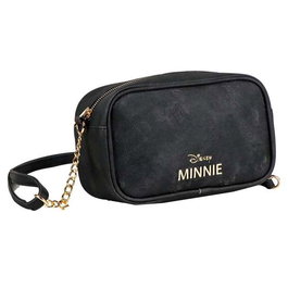 Cerdá Sac à main pour enfant à thème Minnie en similicuir - Noir