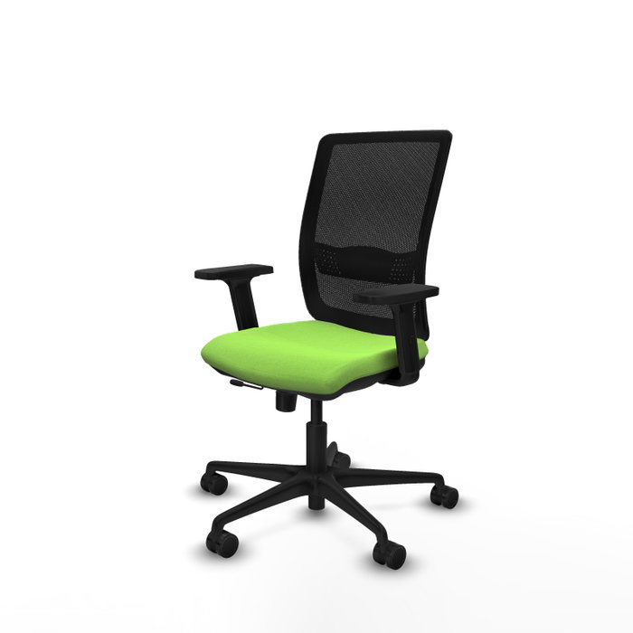 PIQUERAS Y CRESPO Chaise Haches Synchrone/Traslack Vert pistache et Noir
