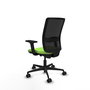 PIQUERAS Y CRESPO Chaise Haches Synchrone/Traslack Vert pistache et Noir