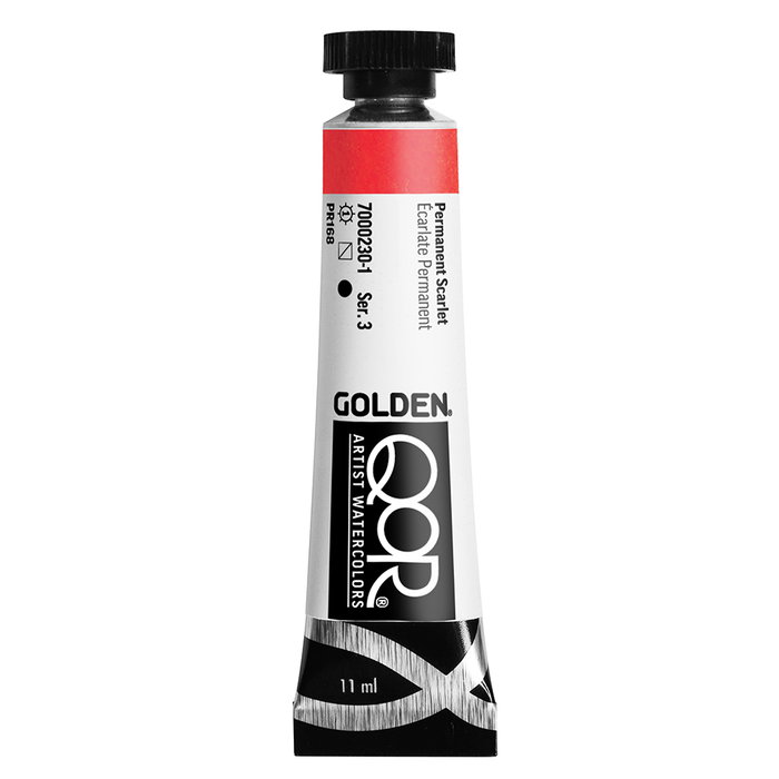 QoR Aquarelle Escarlata Permanente 11 ml QoR Aquarelle Escarlata Permanente 11 ml