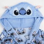 Cerdá - Peignoir Coral Fleece avec applications Stitch - Taille 8 ans - Bleu