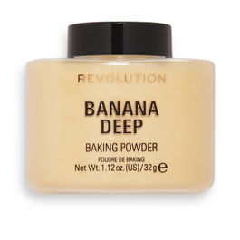 Revolution Make Up Poudre Libre Banana Deep 32g - Matifiante, Unifiante, Éclaircissante