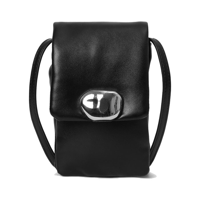 DAY ET Sac Bandoulière Compact Noir en Polyuréthane DAY ET Sac Bandoulière Compact Noir en Polyuréthane