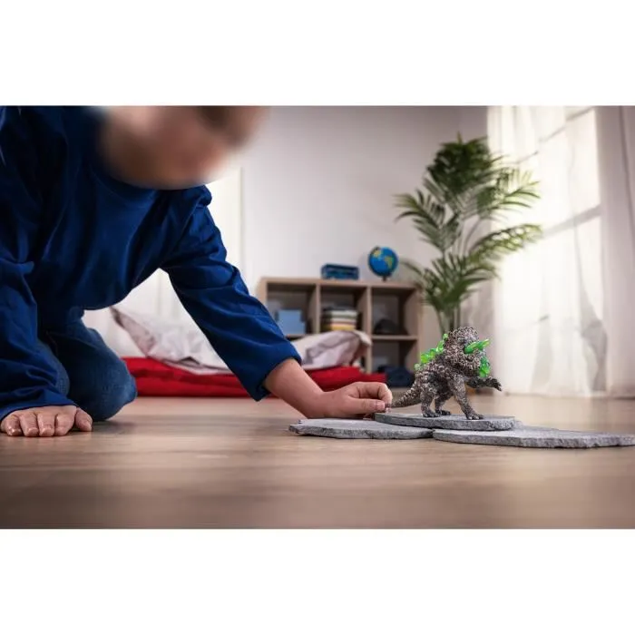 Schleich 70828 Tricératops de Pierre - Figurine Eldrador - Dès 4 ans Schleich 70828 Tricératops de Pierre - Figurine Eldrador - Dès 4 ans