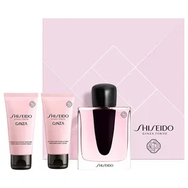 Shiseido Coffret Ginza avec Eau de Parfum, Lotion et Gel Douche
