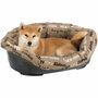 Ferplast Panier corbeille avec coussin noir - Taille L