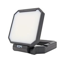 Edm Projecteur LED Power Work AM2 60W 4000 lm 6000K avec batterie lithium 8h, USB-C, IP44