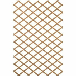 Nature Palissade de jardin 50 x 150 cm Bois Naturel Marron