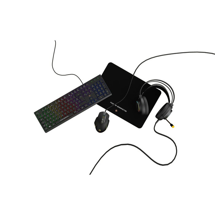 Mobility Aquila Pack Gaming 4 en 1 RGB Noir