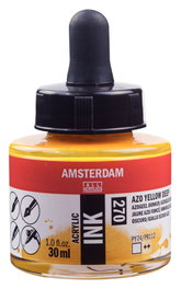 Amsterdam Peinture Acrylique Jaune Azo Foncé 270 30 ml