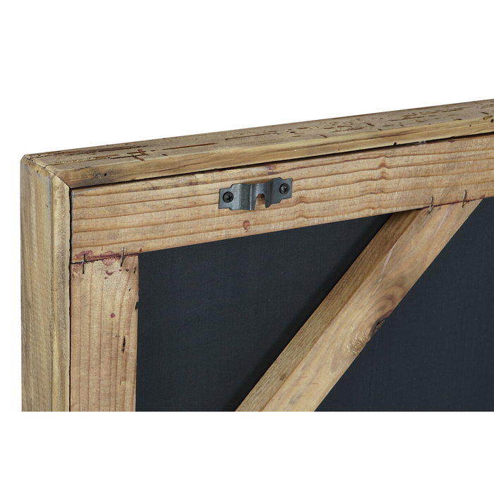 DKD Home Decor Cadre Verre et Bois Recyclé 82 x 4 x 122 cm