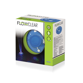 Bestway 58493 Lumière Flottante LED Multicolore 18,5 cm pour Piscine et Jardin