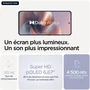 Smartphone Motorola Moto G86 5G 6,67" Octa Core Mediatek Dimensity 7300 8 GB RAM 256 GB Violet