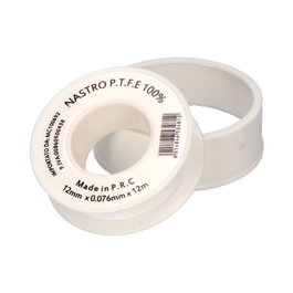Geko Ruban PTFE blanc 12 mm x 12 m 76 microns
