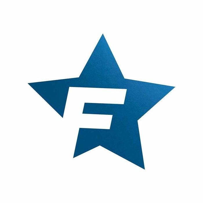 Foliatec Autocollant de voiture Design F-Star Bleu