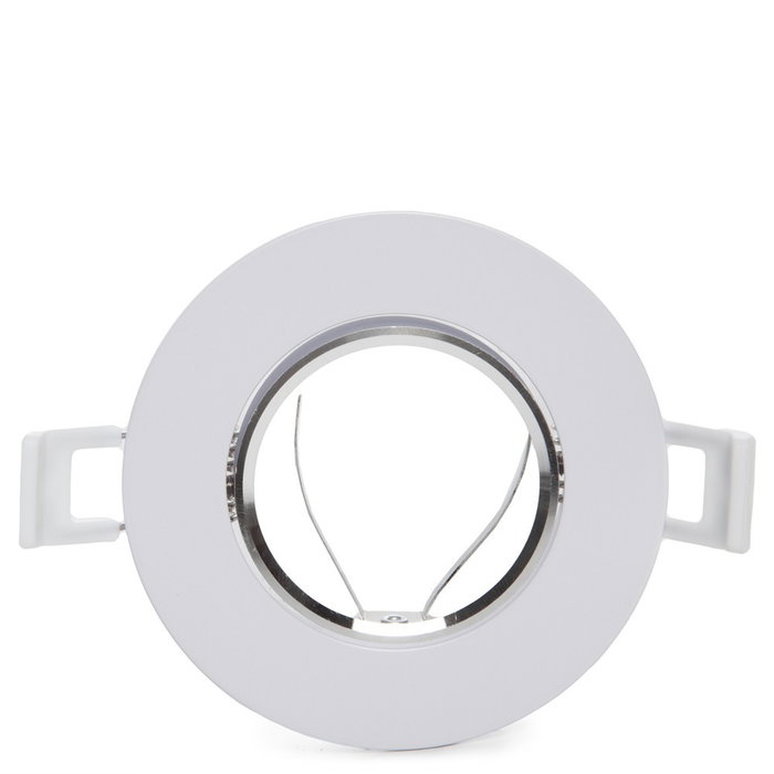 Bague Projecteur Downlight Rond Blanc 92mm Bague Projecteur Downlight Rond Blanc 92mm