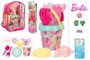 Barbie Set Pique-nique Plage - Seau, Accessoires et Poupée Barbie 18 cm dans un Sac à Dos - Jouet Enfant 3 Ans - Color Baby