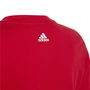 T shirt à manches courtes Enfant Adidas Lin Roja