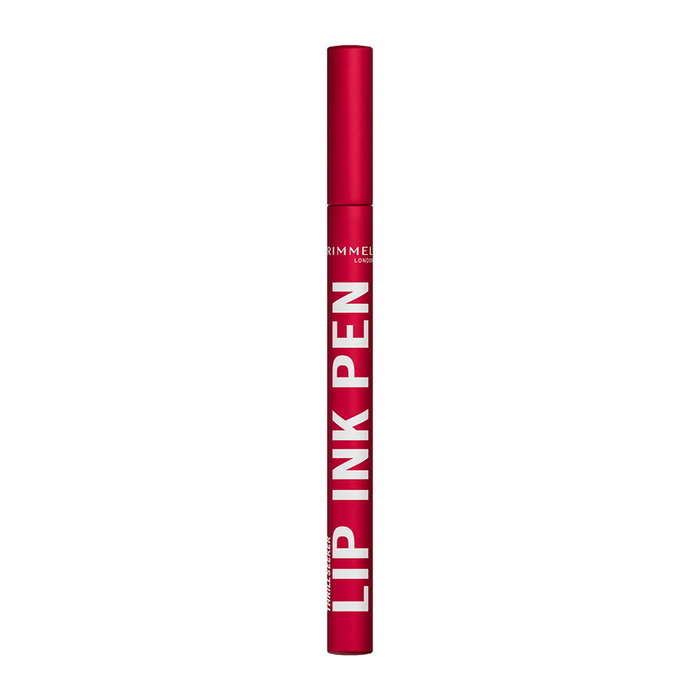 Rimmel London Stylo à Lèvres Lip Ink Pen n° 190 - Rouge Iconique 1,7 ml, Longue Tenue, Finition Satinée