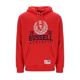 Sweat à capuche homme Russell Athletic Hoody Rouge