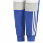 Pantalon de sport long Adidas 3 Bandas Tib Pt Infantil Bleu Unisexe