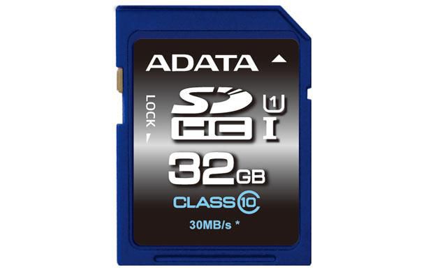 ADATA SDHC Carte mémoire 32 Go Classe 10 UHS-I - Vitesse lecture jusqu'à 50 Mo/s, écriture 33 Mo/s - Pour appareils photo ADATA SDHC Carte mémoire 32 Go Classe 10 UHS-I - Vitesse lecture jusqu'à 50 Mo/s, écriture 33 Mo/s - Pour appareils photo