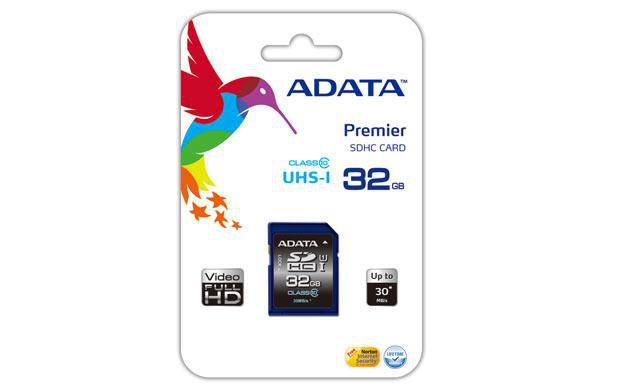 ADATA SDHC Carte mémoire 32 Go Classe 10 UHS-I - Vitesse lecture jusqu'à 50 Mo/s, écriture 33 Mo/s - Pour appareils photo ADATA SDHC Carte mémoire 32 Go Classe 10 UHS-I - Vitesse lecture jusqu'à 50 Mo/s, écriture 33 Mo/s - Pour appareils photo