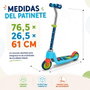 JugaToys Patinete pliable Dino à 2 roues