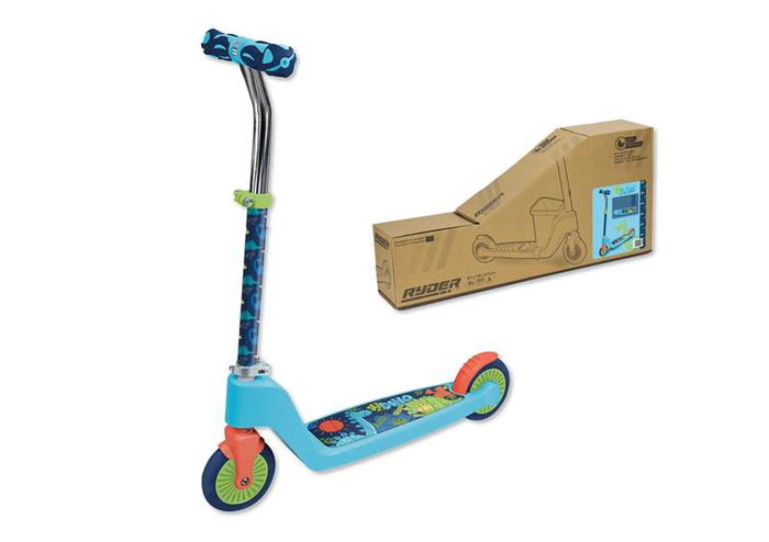 JugaToys Patinete pliable Dino à 2 roues