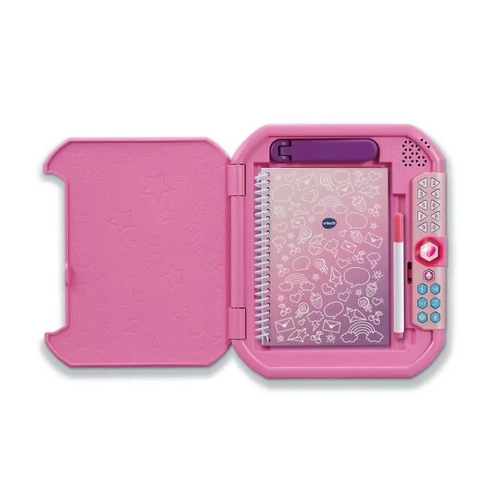 VTECH Kidisecrets Magic Glow - Journal intime électronique avec stylo à encre invisible - Version française - Multicolore - Pour enfants VTECH Kidisecrets Magic Glow - Journal intime électronique avec stylo à encre invisible - Version française - Multicolore - Pour enfants